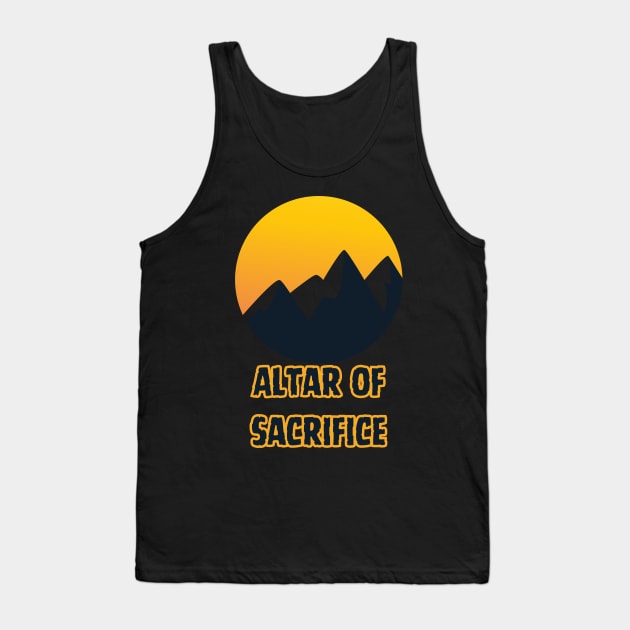 Altar of Sacrifice Tank Top by Canada Cities
